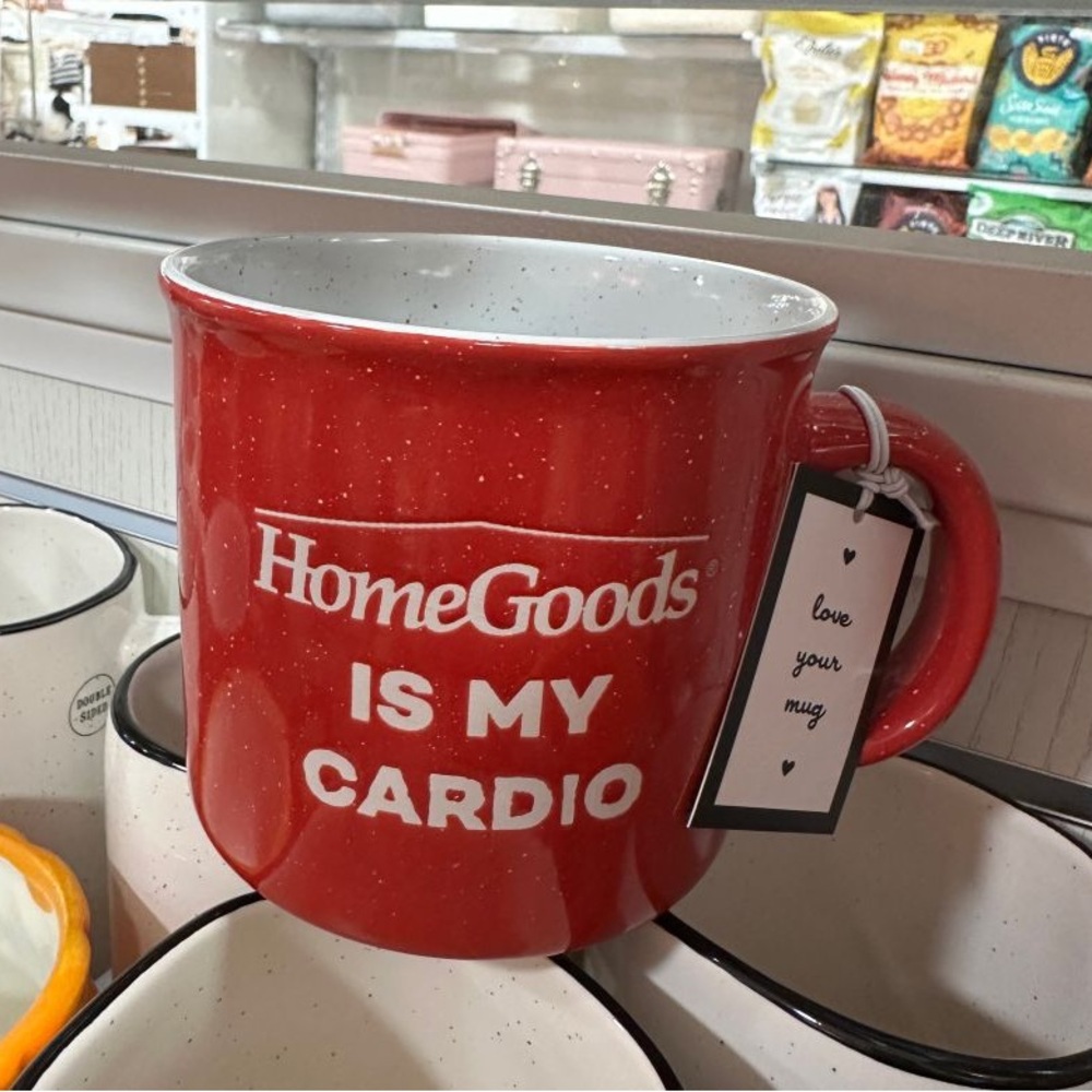 HomeGoods is My Cardio Mug- brand new, never used!
